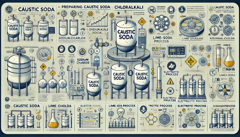 Reviewing Methods for the Preparation of Caustic Soda